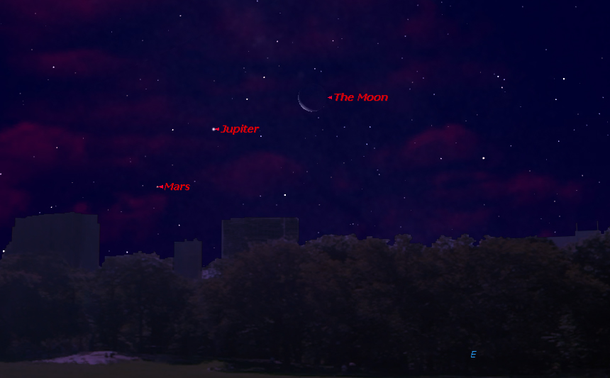 Jupiter, Mars and Mercury: See a Planet Triple Play This Weekend